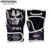 Spall Pro US Muay Thai MMA Boxing Gloves for Men & Women - Pro Training Sparring Punching Gloves - Kickboxing Heavy Bag Workout Leather Boxing Gloves (BTF-Black, L/XL) view 3