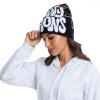 2THESTARS Y2K Beanie for Men Women Knitted Hat Winter Cap Gothic Spider Design Warm Casual Skullies Cold Weather Knit Outdoor - Black view 4