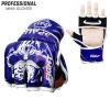 Spall Pro US Muay Thai MMA Boxing Gloves for Men & Women - Pro Training Sparring Punching Gloves - Kickboxing Heavy Bag Workout Leather Boxing Gloves (BTF-Blue, L/XL) view 2