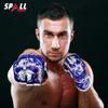 Spall Pro US Muay Thai MMA Boxing Gloves for Men & Women - Pro Training Sparring Punching Gloves - Kickboxing Heavy Bag Workout Leather Boxing Gloves (BTF-Blue, L/XL) view 4