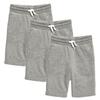 Andrew Scott Boys Basketball Shorts | Casual - Athletic Sport Drawstring Pull On Cotton Shorts | Multi Packs & Colors (US, Alpha, X-Small, Regular, Grey) view 1