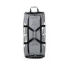 Boombah Brute Rolling Bat Bag - 35" x 15" x 12-1/2" - BBR2C23 Gray/Black - Holds 4 Bats and Room for Gear - Wheeled Bag view 3
