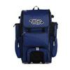 Boombah Rolling Superpack Baseball/Softball Gear Bag - 23-1/2" x 13-1/2" x 9-1/2" - BRSP2C23 Royal Blue - Telescopic Handle - Holds 4 Bats - Wheeled Version