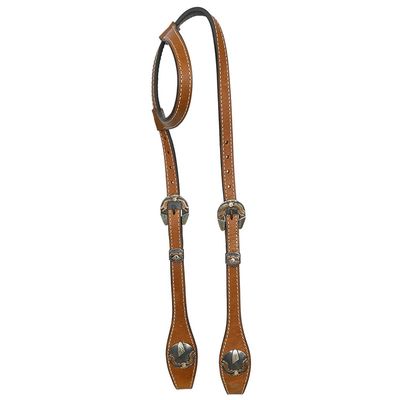 HILASON Western Horse Leather One Ear Headstall Tack Plain | for Horses