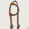 HILASON Western Horse Leather One Ear Headstall Tack Plain | for Horses view 3