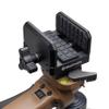 Manfrotto Alpha S.H.O.T. Grip PRO Kit, Aluminum Tripod, 360 Degree Grip Head w/Universal Saddle for Rifles, Optics, Scopes, 200PL Optics Plate, for Hunting, Shooting, Observing, and Outdoors view 4
