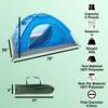 10 Pack Emergency Waterproof Pop Up Tents for Homeless People Camping Bulk Cold Weather Lightweight Outdoor 2 Person Tents with Rain Fly, Carrying Bag view 2