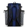 Boombah Superpack Bat Pack - Backpack Version (no wheels) - Holds up to 4 Bats - BPSPC23 Gray/Royal Blue - For Baseball or Softball view 2