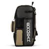 Boombah Superpack Bat Pack - Backpack Version (no wheels) - Holds up to 4 Bats - BPSPC23 Charcoal/Vegas Gold - For Baseball or Softball view 4