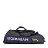 Boombah Beast Rolling Bat Bag - 40" x 14" x 13" - BB2C23 Charcoal/Purple - Holds 8 Bats, Glove and Shoe Compartments view 2