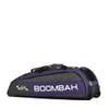 Boombah Beast Rolling Bat Bag - 40" x 14" x 13" - BB2C23 Charcoal/Purple - Holds 8 Bats, Glove and Shoe Compartments view 3