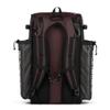 Boombah Superpack Bat Pack - Backpack Version (no wheels) - Holds up to 4 Bats - BPSPC23 Charcoal/Maroon - For Baseball or Softball view 2