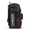 Boombah Superpack Bat Pack - Backpack Version (no wheels) - Holds up to 4 Bats - BPSPC23 Charcoal/Maroon - For Baseball or Softball view 3