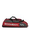 Boombah Beast Rolling Bat Bag - 40" x 14" x 13" - BB2C23 Charcoal/Red - Holds 8 Bats, Glove and Shoe Compartments view 2