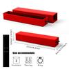Lainrrew Jewelry Gift Box, Luxury 12-Pack Jewelry Gift Box Velvet-Lined, Compact Drawer Style for Earrings & Rings, Stylish Necklace Bracelet Organizer, 8.3x1.8x1.4 Inches (Red) view 2