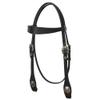 HILASON Western Horse Genuine Leather Headstall Tack Plain | for view 1