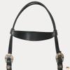 HILASON Western Horse Genuine Leather Headstall Tack Plain | for view 3