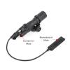NECARL M300B IR Flashlight, No Logo Style Tactical IR Flashlights with Rear Wing Switch & Remote Pressure Switch for 2 Lighting Modes, Fit for 20mm Picatinny Rail view 2