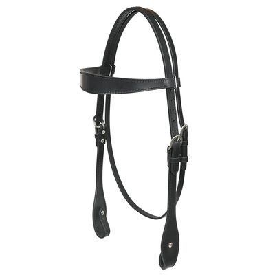 HILASON Western Horse Genuine Leather Headstall Tack Plain | for
