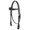HILASON Western Horse Genuine Leather Headstall Tack Plain | for view 1
