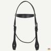 HILASON Western Horse Genuine Leather Headstall Tack Plain | for view 2