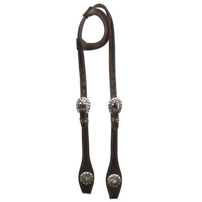 HILASON Western Horse Leather One Ear Headstall Tack Plain | for Horses