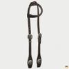 HILASON Western Horse Leather One Ear Headstall Tack Plain | for Horses view 2
