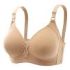 asntrgd Push Up Bras for Women Older Front Zip Wireless Bra MagicLift Large Breasts Full Coverage Back Fat High Support Bras view 1