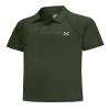 MOHEEN Men's Short Sleeve Solid Golf Shirts Moisture Wicking Dry Fit Performance Classic Fit Polo Shirts(Army Green,4XL) view 1