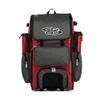 Boombah Rolling Superpack Baseball/Softball Gear Bag - 23-1/2" x 13-1/2" x 9-1/2" - BRSP2C23 Red/Charcoal - Telescopic Handle - Holds 4 Bats - Wheeled Version view 1