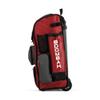 Boombah Rolling Superpack Baseball/Softball Gear Bag - 23-1/2" x 13-1/2" x 9-1/2" - BRSP2C23 Red/Charcoal - Telescopic Handle - Holds 4 Bats - Wheeled Version view 4