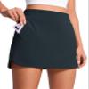 CRZ YOGA High Waisted Dolphin Golf Skirts for Women - Mini Lined A Line Tennis Casual Skort with Side Pockets True Navy X-Small view 1