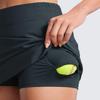 CRZ YOGA High Waisted Dolphin Golf Skirts for Women - Mini Lined A Line Tennis Casual Skort with Side Pockets True Navy X-Small view 4