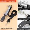 UPIQNG Bike Trailer Hitch Steel Cycling Trailer Coupler Attachment Bike Hitch Linker Connector Quick Release Bike Adapter for Child Pet Bike Trailer view 3
