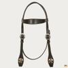 HILASON Western Horse Genuine Leather Headstall Tack Plain | for view 2