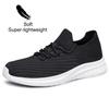 YHOON Mens Tennis Shoes Casual Ligthweight Workout Walking Shoes Slip on Shoes Black Size 9 view 3