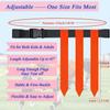 Unixing Flag Football Belts, 10 Sets Adjustable Flag Football Sets with Flags and Belts for Training, with Storage Bag view 3