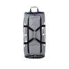 Boombah Brute Rolling Bat Bag - 35" x 15" x 12-1/2" - BBR2C23 Gray/Royal Blue - Holds 4 Bats and Room for Gear - Wheeled Bag view 3
