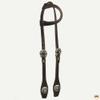 HILASON Western Horse Leather One Ear Headstall Tack Plain | for Horses view 2