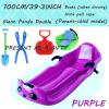 Winter Sledges, Two-Person Padded Sledges, Frost-Resistant and Wear-Resistant Sledges, Sledges with Pull Ropes, Double-Handled Children's Sledges view 2