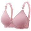 asntrgd Womens Bra Sagging Breasts Zip Front Push Up Wire Free Glamorette Bras Support MagicLift Bras Full Figure Minimizer view 1