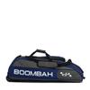 Boombah Beast Rolling Bat Bag - 40" x 14" x 13" - BB2C23 Charcoal/Royal - Holds 8 Bats, Glove and Shoe Compartments view 2