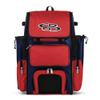Boombah Superpack Bat Pack - Backpack Version (no wheels) - Holds up to 4 Bats - BPSPC23 Navy/Red - For Baseball or Softball view 1
