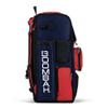 Boombah Superpack Bat Pack - Backpack Version (no wheels) - Holds up to 4 Bats - BPSPC23 Navy/Red - For Baseball or Softball view 3