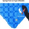 MDybf Sleeping Pad Foot Pump Inflation Sleeping Pad Air Mattress with Pillow Camping Sleeping Pads view 4