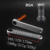 170mm Bike Crank Arm Set Hollow Integrated Crankset Aluminum Alloy Cranks with (Size : 170mm) view 2