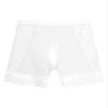 Hularka Women's Lace Trim Boy Shorts Underwear High Waist Hollow Out Safety Shorts Underpants White X-Large view 4