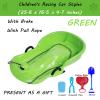 Children's Sledges, Winter Sledges, Thickened Two-Person Sledges, Sledges with Brake Pull Rope, Frost-Resistant and Wear-Resistant Sledges view 2
