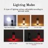 Fay Bless Rechargeable Camping Lantern,LED Magnetic Tent Light,Bright Flashlight,5 Light Modes,IP44 Waterproof,for Hiking,Camping,Backpacking,Fishing (Black) view 4