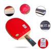 6 Stars Table Tennis Bat Professional Ping Pong Racket Perfect for Beginner Intermediate and Advanced/As Shown/Long Handle (As Shown Long Handle) view 4